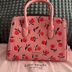Kate Spade Knott Ditsy Rose Mini Satchel